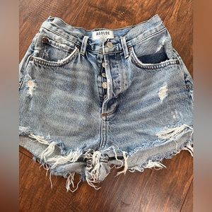 Agolde jean shorts